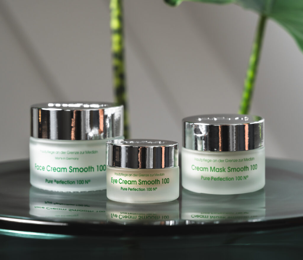 Beyondskin beyond skin Freigutstrasse Zürich Holistic Med Spa Wellness Spa Beauty Pure Perfection Face Cream Smooth Eye Cream Smooth Cream Mask Smooth